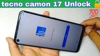 TEcno Camon 17 Hard reset Pattern Unlock No PC [upl. by Beichner]