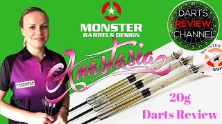 Monster Darts Anastasia Dobromyslova 20g darts review [upl. by Nilyam]