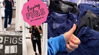 Figs Scrubs Review Sizing [upl. by Atinehs546]