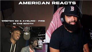 American Reacts To  Wretch 32 amp Avelino  Fire In The Booth UK [upl. by Gizela21]