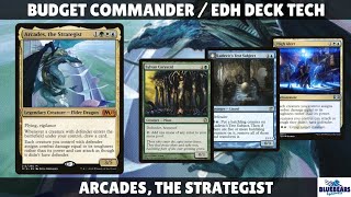 Arcades the Strategist  Magic the Gathering Commander budget deck tech  EDH  walls  toughness [upl. by Jodi]