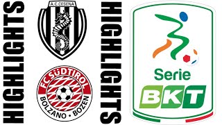 Cesena FC vs FC Südtirol 10 Highlights  Serie B 202425 [upl. by Ahsan]