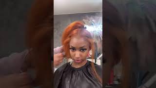 Go Ginger girl 🔥🔥wigs hairtutorial celiehair [upl. by Lehctim]