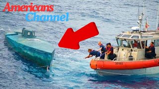 Coast Guard Intercepts Strange Blue Boat Then They Take A Look Inside [upl. by Notrub]