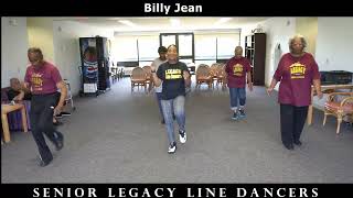 Billie Jean Line Dance [upl. by Aimat]