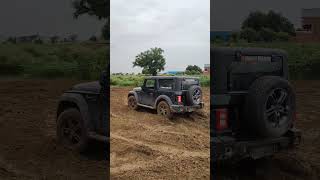 Difference Between 4x2 amp 4x4 😈 THAR 💫 shorts shortfeed viral thar youtubeshorts trending [upl. by Tawsha]