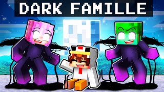 Adopté par la DARK FAMILLE sur Minecraft [upl. by Juetta832]