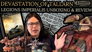 Tanks amp Tallarn  Unboxing and First Impressions of New Releases  Legions Imperialis [upl. by Adnilema]