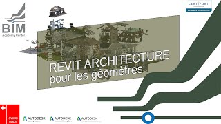 Formation Revit Architecture pour les géomètres [upl. by Hauger]