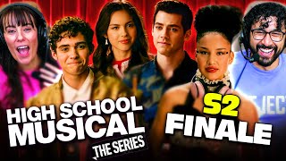 HIGH SCHOOL MUSICAL THE SERIES Season 2 Finale REACTION Episode 11 amp 12  Olivia Rodrigo  HSMTMTS [upl. by Kalindi]