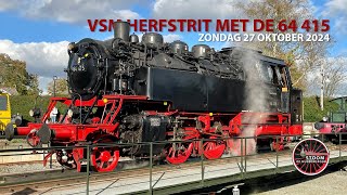 VSM HERFSTRIT MET DE 64 415  27 OKTOBER 2024 [upl. by Willis]