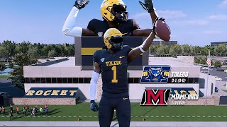 First Conference Game Was Sloppy  Toledo Ep5 S1G5  College Football 25 [upl. by Eilyr]