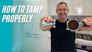 Coffee Tamping Dos and Donts How to tamp coffee the right way [upl. by Almap250]