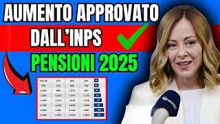 🚨 Pensioni 2025 In Arrivo un Aumento Scopri Come Cambiano gli Importi e Quanto Potrai Guadagnare [upl. by Charil343]