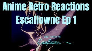 Anime Retro Reactions Visions of Escaflowne Episode 1 [upl. by Nasia]