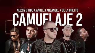 Alexis amp Fido ft Arcangel Anuel AA y De La Ghetto  Camuflaje 2 [upl. by Htidra]