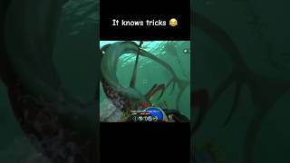 The Reaper Leviathan has some moves subnautica gaming gamers gameplay games game gamer [upl. by Etakyram983]