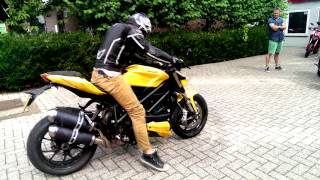 Ducati Streetfighter 848 testride [upl. by Coonan]