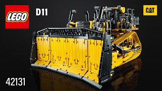 LEGO® Technic™ AppControlled Cat® D11 Bulldozer 421313854 pcs  Building Instructions  TBB [upl. by Akeylah]