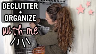 DECLUTTER amp ORGANIZE WITH ME  Dresser Drawer Organization  Linen Closet [upl. by Karli]