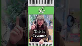 THIS is What Bulbasaurs Cry Sounds Like on PIANO pokemon bulbasaur ivysaur venusaur [upl. by Luckett]