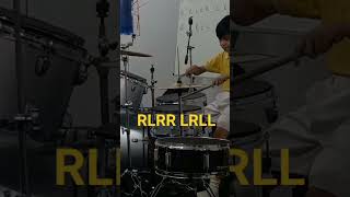 Paradiddle Exercise  SNARE amp HI HAT nishantdrummer learning practice paradiddles [upl. by Ninahs]