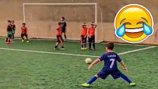 FUNNY FOOTBALL FAILS SKILLS amp GOALS 18 [upl. by Ienttirb]