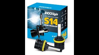 como trocar lampada kwid 2023  2024  LED shocklight s14 [upl. by Bord]