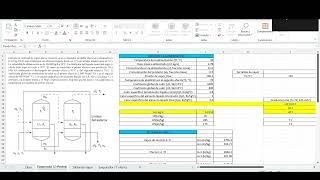 Evaporador de doble efecto Solución mediante Excel [upl. by Arvid]