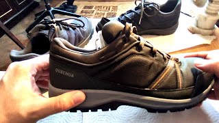 Quechua NH100 and NH150 Trekking Shoes Review Decathlon [upl. by Janicki271]