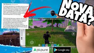 VAI SAIR💥FORTNITE MOBILE ANDROID NOVA DATA DE LANÇAMENTO TEORIA [upl. by Earesed]