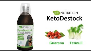 KetoDestock GuaranaFenouil pour brûler les graisses [upl. by Trebleht]