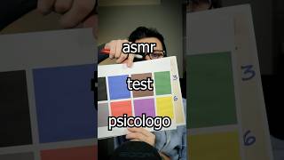 Asmr TEST PSICOLÓGICO asmr [upl. by Ecahc]