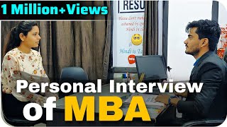 PI interview of MBA  Personal Interview  Why MBA How to crack MBA Interview  strength Talks [upl. by Akahc]