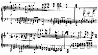 Prokofiev Piano Sonata No 1 in F minor Op 1 Score [upl. by Kathye]