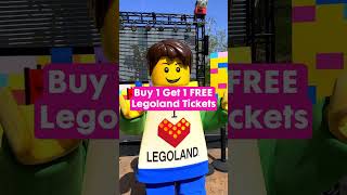 🔫 Buy 1 Get 1 FREE Legoland Tickets shorts [upl. by Heriberto]