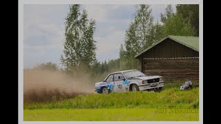 Lahti Historic Rally 2023 ss4 in car Martti Virolainen [upl. by Kilar]