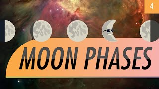 Moon Phases Crash Course Astronomy 4 [upl. by Valoniah]