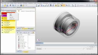 Edgecam Use Current Stock  Turning [upl. by Aerbma]