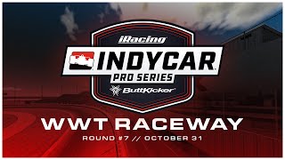 INDYCAR Buttkicker iRacing Pro Series  Round 7  World Wide Technology Raceway [upl. by Atiekan]