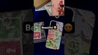 Cute phone cover  Peeperly iPhone case yt trending [upl. by Atelra]