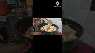 Street style fried rice recipe shortsviralshortsfeedstreetfoodtasty [upl. by Noxin]