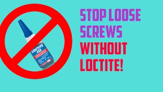 How to Keep Screws From Loosening Without Loctite  RC Cars Or Anything [upl. by Plunkett]