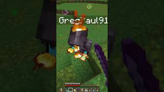 Crazy Totem Pop minecraftpvp minecraft [upl. by Ackler]