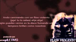 arcangel  flow violento letra [upl. by Eciralc]