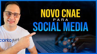 CNAE ATUALIZADO PARA SOCIAL MEDIA  AGORA É OFICIAL [upl. by Gwenore278]