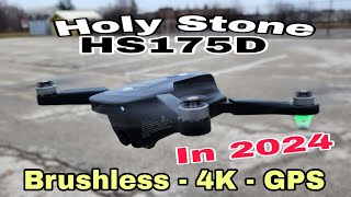 Holy Stone HS175D Mini Drone Brushless 4K GPS from Amazon [upl. by Dulci]