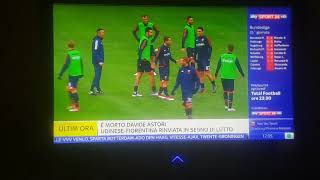 L annuncio della morte di Davide Astori su Sky Sport [upl. by Otreblig]