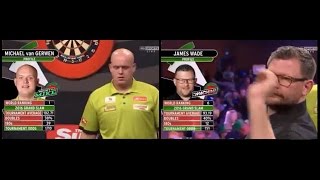 GrandSlamOfDarts2016FinalGerwenWade [upl. by Hsirahc]