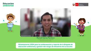 📗✅BRIGADA DE EDUCACIÓN AMBIENTAL Y GESTIÓN DEL RIESGO DE DESASTRES DE LA ESCUELA [upl. by Evelc]